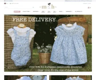MYhbaby.com(Kids clothes online and baby clothes online) Screenshot