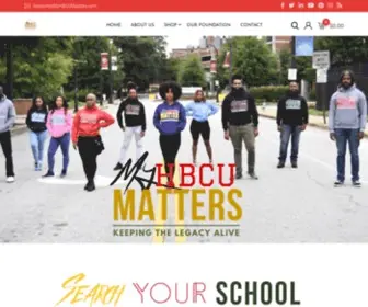 MYHbcumatters.com(My HBCU Matters) Screenshot