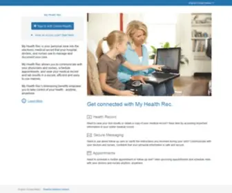 Myhealth-Rec.com(My Health Rec) Screenshot