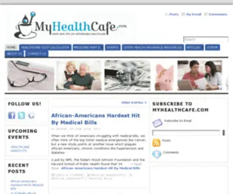 Myhealthcafe.com(Myhealthcafe) Screenshot