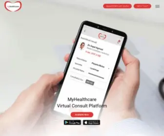 Myhealthcare.co(A digital ecosystem that improves healthcare delivery) Screenshot