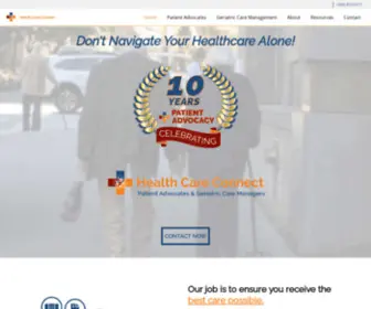 Myhealthcareconnect.com(Patient Advocacy) Screenshot