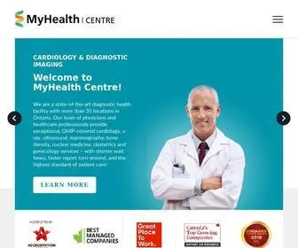 Myhealthcentre.ca(MyHealth Centre) Screenshot
