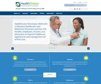 Myhealthchoice.com(HealthChoice) Screenshot