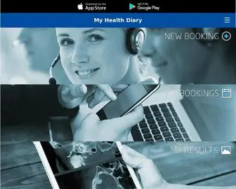 Myhealthdiary.com.au(My Health Diary) Screenshot