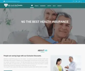 Myhealthinsquotes.com(My Health Ins Quotes) Screenshot