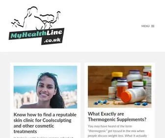 Myhealthline.co.uk(Food and Lifestyle Blog) Screenshot