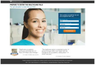 Myhealthschoolsearch.com(Join the Thriving Healthcare Industry) Screenshot
