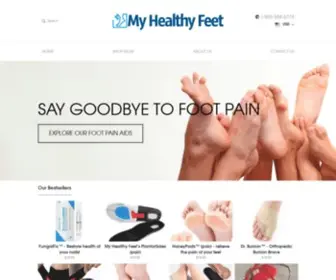 Myhealthyfeet.co(myhealthyfeet) Screenshot