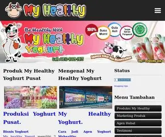 Myhealthy.web.id(Produsen My Healthy Yoghurt Pusat) Screenshot