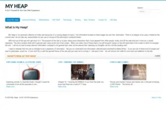 Myheap.com(About My Heap) Screenshot