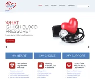 Myheartmychoice.org(Health Innovation Program) Screenshot