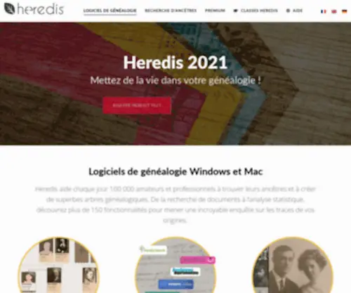 Myheredis.com(Serveur d'application WEBDEV) Screenshot