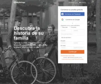 Myheritage.es(Árbol) Screenshot