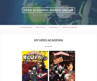 Myheroacademia.me(My Hero Academia) Screenshot