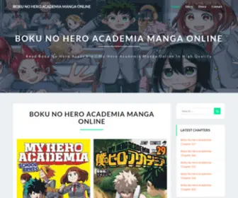 Myheroacademia.online(Read My Hero Academia Manga) Screenshot