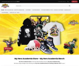 Myheroacademia.store(My Hero Academia Merch) Screenshot