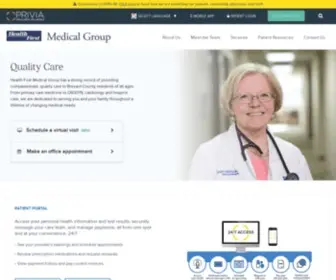 MYHFMG.org(Health First Medical Group) Screenshot