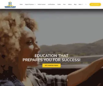 Myhigherplace.com(Education that prepares you for success) Screenshot