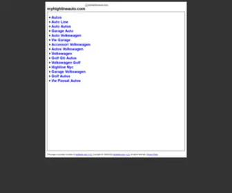 Myhighlineauto.com(Highline Automotive Inc) Screenshot