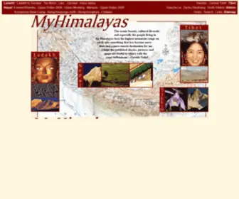 Myhimalayas.com(Nepal) Screenshot