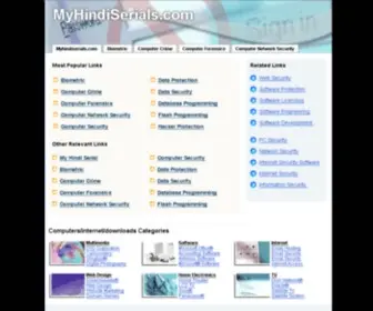 Myhindiserials.com(Dit domein kan te koop zijn) Screenshot