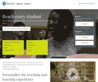 Myhistorylab.com(MyLab History) Screenshot