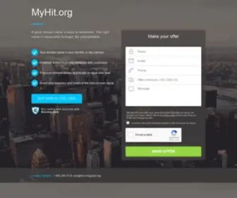 Myhit.org(The Leading My Hit Site on the Net) Screenshot