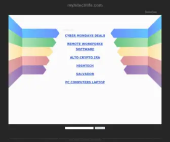 Myhitechlife.com(Myhitechlife) Screenshot