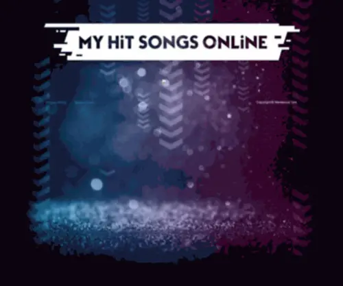 Myhitsongsonline.com(My Hit Songs Online) Screenshot