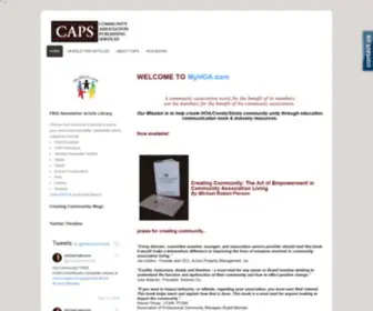 Myhoa.com(Community Association Publishing Services) Screenshot