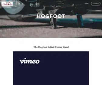 Myhogfoot.com(Hogfoot) Screenshot