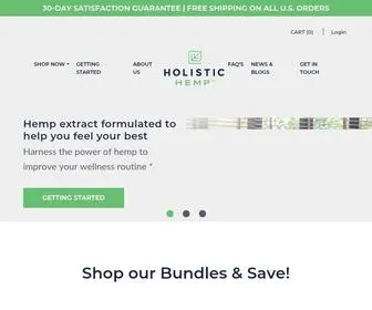 Myholistichemp.com(Pure Hemp Oil for Sale) Screenshot