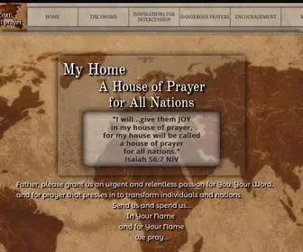 Myhomeahouseofprayerforallnations.com(Myhomeahouseofprayerforallnations) Screenshot