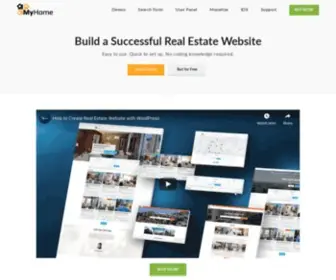 Myhomedemo.net(Real Estate WordPress Theme) Screenshot