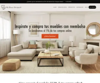 Myhomedesigners.es(Decoración online) Screenshot