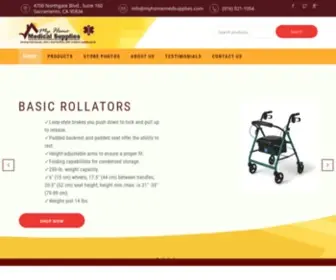 Myhomemedsupplies.com(Serving individuals) Screenshot
