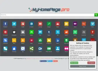 Myhomepage.pro(My Homepage PRO) Screenshot