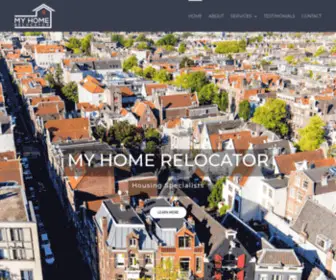 Myhomerelocator.com(Expat Rental Housing Specialists helping you relocate to the Netherlands) Screenshot