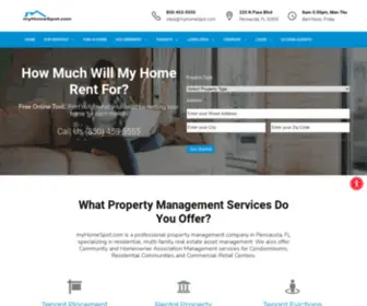 Myhomespot.com(Property Management Company) Screenshot