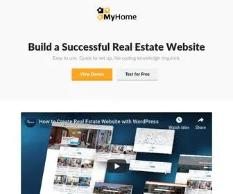 Myhometheme.net(Real Estate WordPress Theme) Screenshot