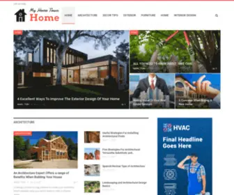 Myhometownhome.com(Front page) Screenshot