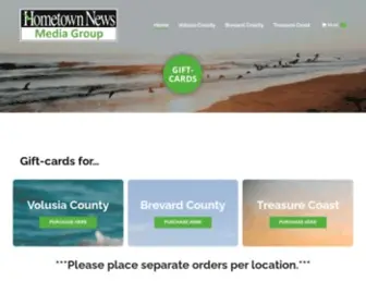 Myhometownnews.net(Hometown Gift Certificates) Screenshot