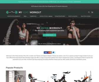 Myhomeworkout.co.uk(My Home Work Out) Screenshot