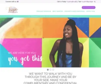 Myhope.org(Hope Women&#039;s Center) Screenshot
