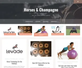 Myhorsechat.com(Horses & Champagne) Screenshot