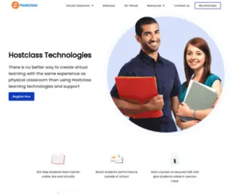 Myhostclass.com(Hostclass Technologies) Screenshot