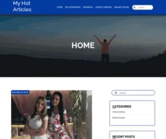 Myhotarticles.net(Articles Directory) Screenshot