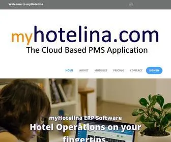 Myhotelina.com(Sri Lankan Hotel management software) Screenshot