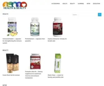 MYHPblog.com(Products for health and beauty) Screenshot